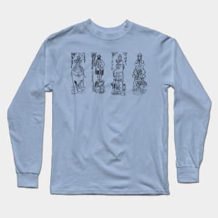 Stretching Room Doodles Long Sleeve T-Shirt